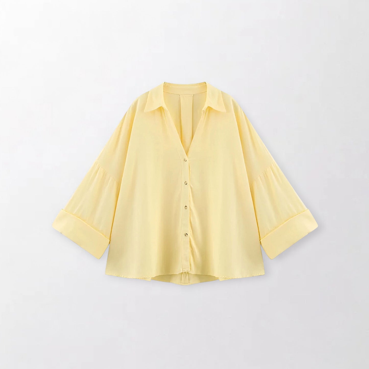 Blusa de mangas anchas