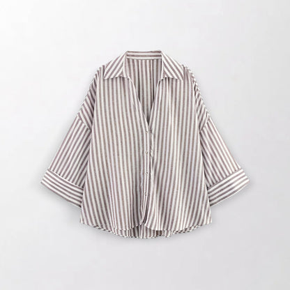 Blusa de mangas anchas