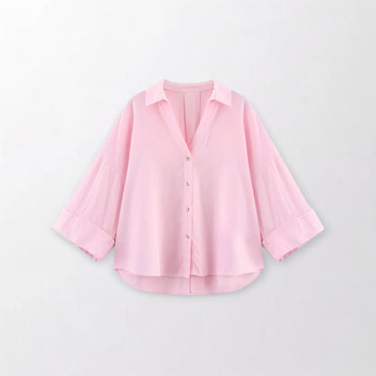 Blusa de mangas anchas